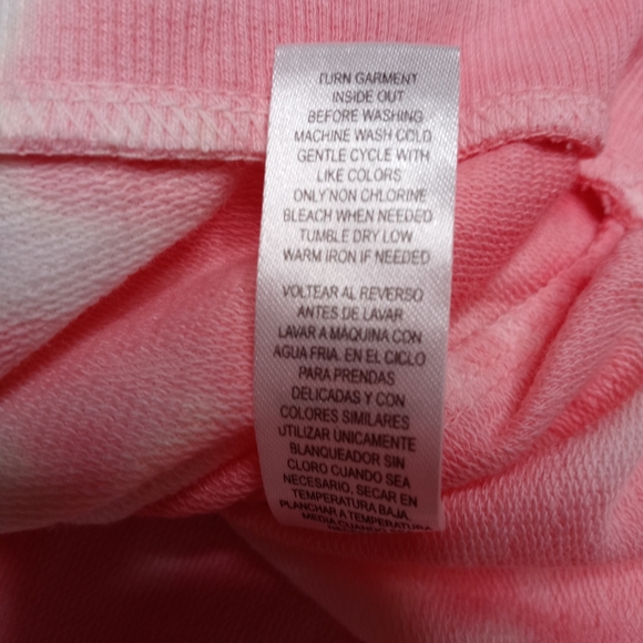 Jolie & Joy Tie Dye Asymmetrical Sweatshirt Sz 1X - Picture 6 of 7